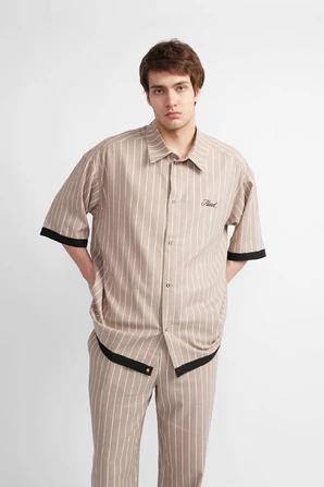Рубашка HARD Straight linen — фото 2