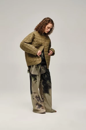 Двухсторонняя куртка khaki — фото 2