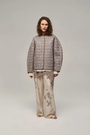 Двухсторонняя куртка khaki — фото 4